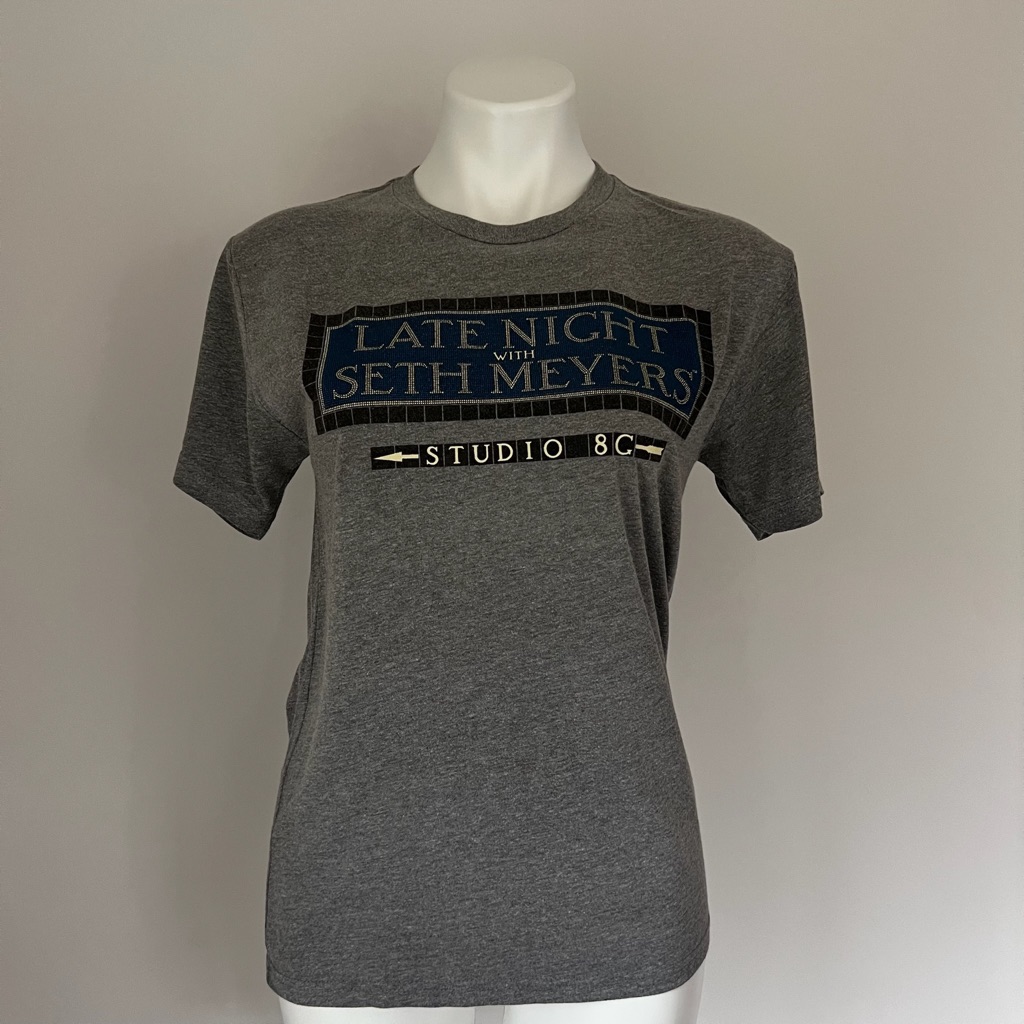Late Night With Seth Meyers Graphic Short Sleeve Tee Shirt